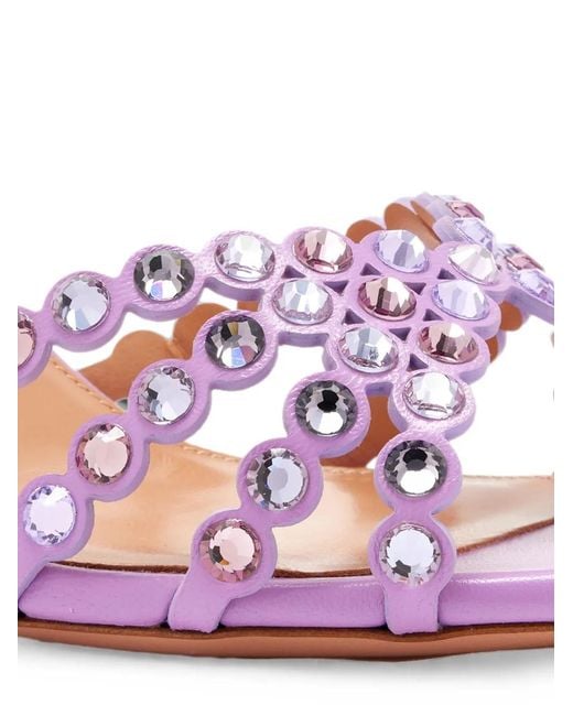 Aquazzura Pink Tequila Sandals