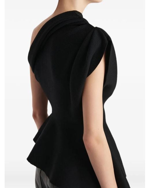 Khaite Black Aimee Top