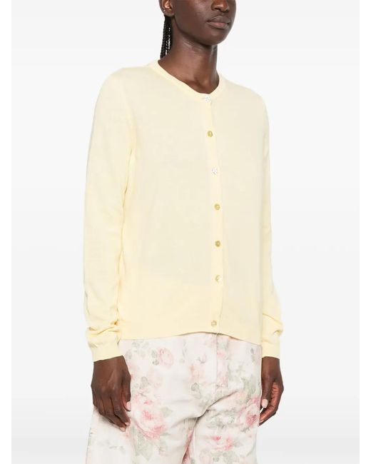 ViCOLO Natural Buttoned Cardigan