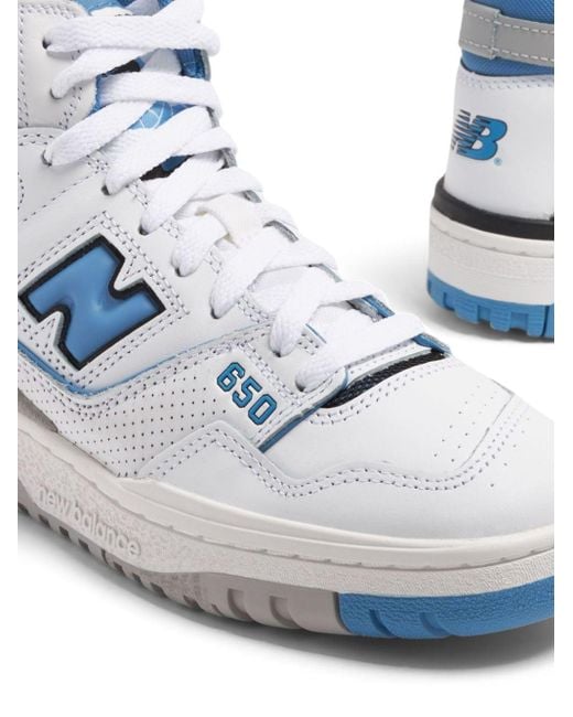 New Balance Blue 650 High-top Sneakers