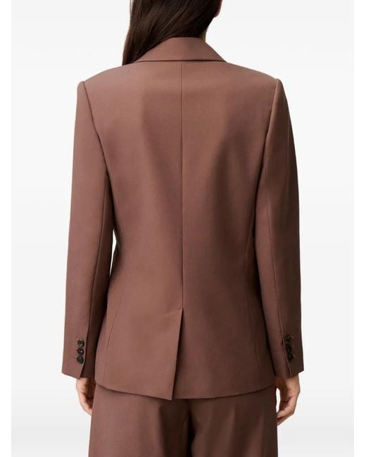 Claudie Pierlot Brown Straight Jacket Buckle