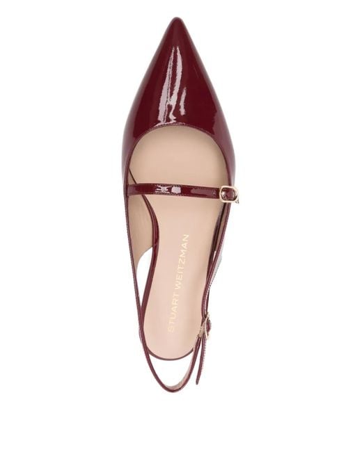 Stuart Weitzman Emilia スリングバック パンプス Brown