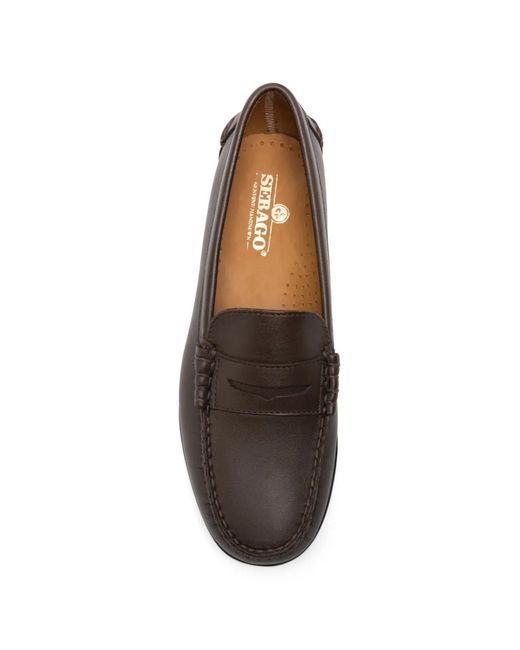 Sebago Gray Danielle Penny Loafers