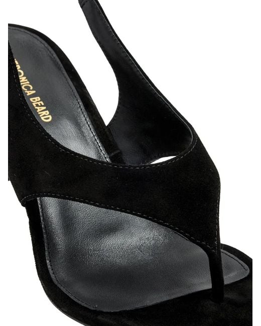 Veronica Beard Black Talon Sandals