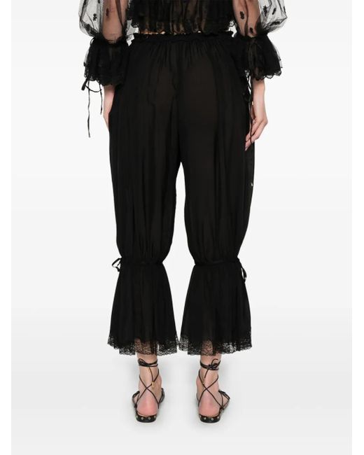 Chloé クロップドパンツ Black