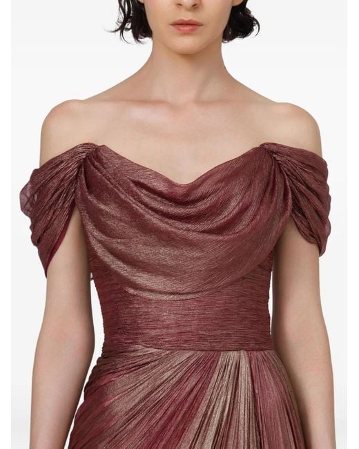 Robe Augusta IRIS SERBAN en coloris Red