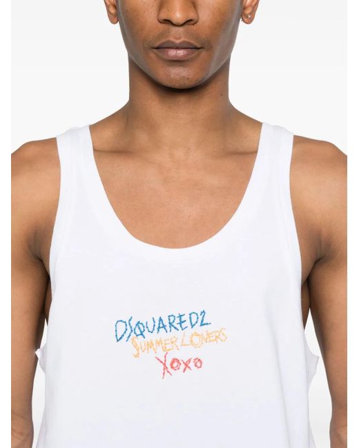 DSquared² White T-Shirts And Polos for men