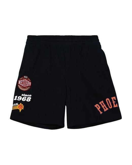 Mitchell & Ness Black Phoenix Suns Team Origins Shorts for men