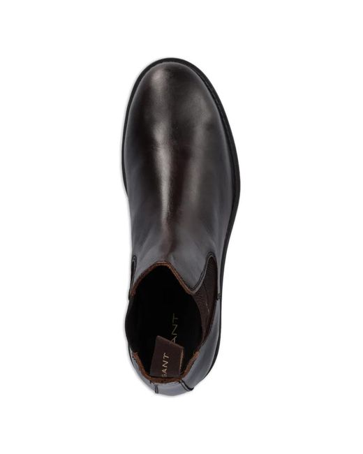 Gant Black Prepdale Pull-On Boots for men