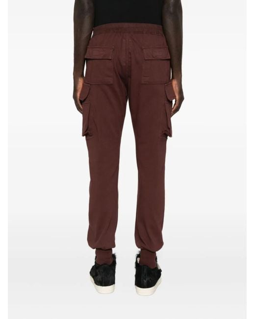 メンズ Rick Owens ドローストリング カーゴパンツ Brown