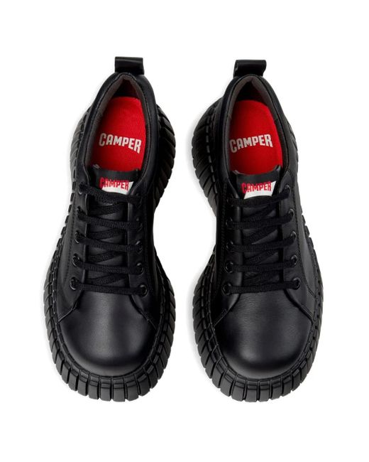 Camper Black Pix Bcn Derby-Schuhe