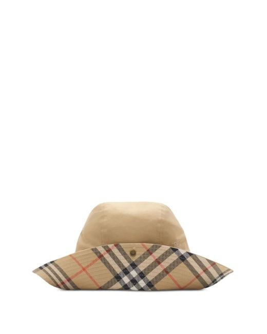 Gorro a cuadros Burberry de color Multicolor
