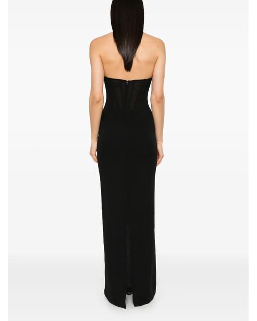 Monot Black Kleid Mit Bustier