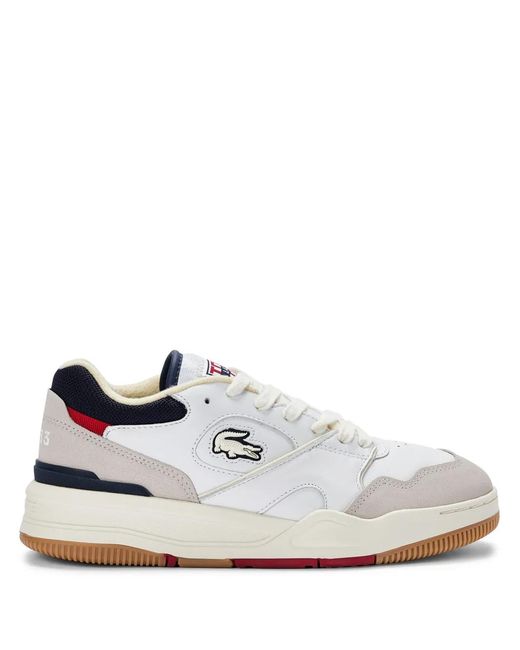Lacoste White Lineshot Sneakers for men