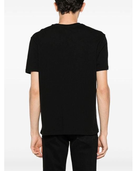 Zadig & Voltaire Black Jetty Cotton-blend T-shirt for men