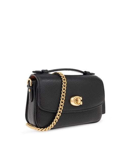 COACH Black Cassie 17 Crossbody Bag