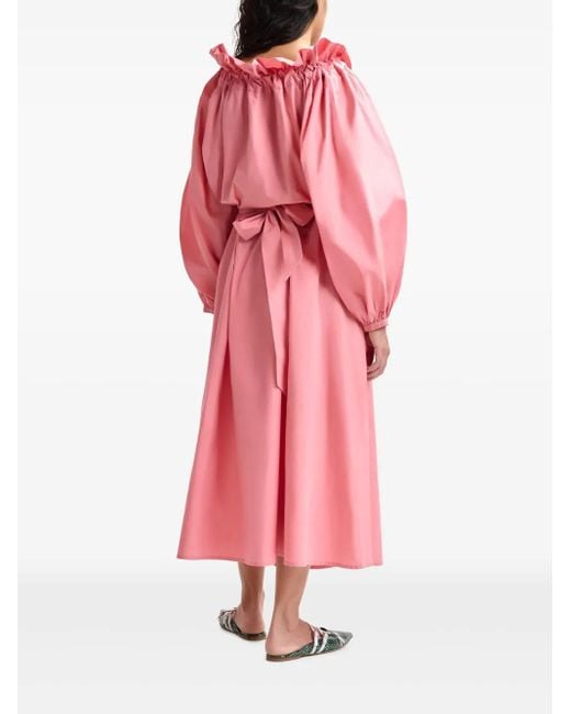 Essentiel Antwerp Pink Hojito Maxikleid