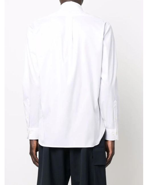 Polo Ralph Lauren White Slim Fit Oxford Shirt for men