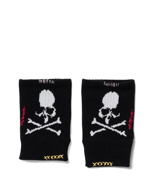 MASTERMIND WORLD Black Kurze Handschuhe