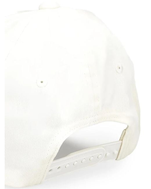 ARMANI EXCHANGE White Logo Baseball Cap