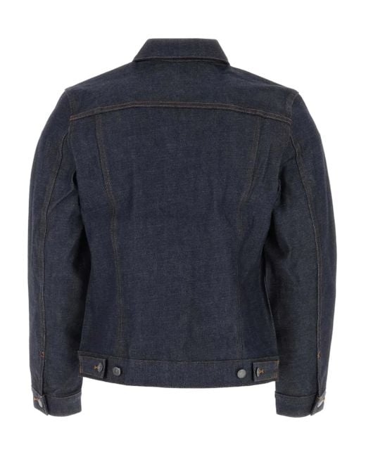A.P.C. Blue Classic Denim Jacket