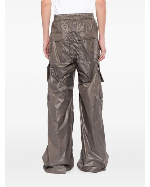 Rick Owens Brown Pantalon Ample À Poches Cargo for men