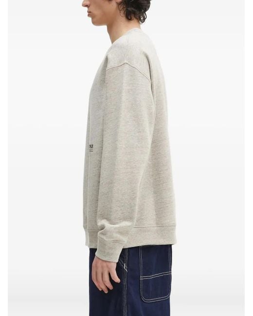 Barbour Gray Calton Sweatshirt for men