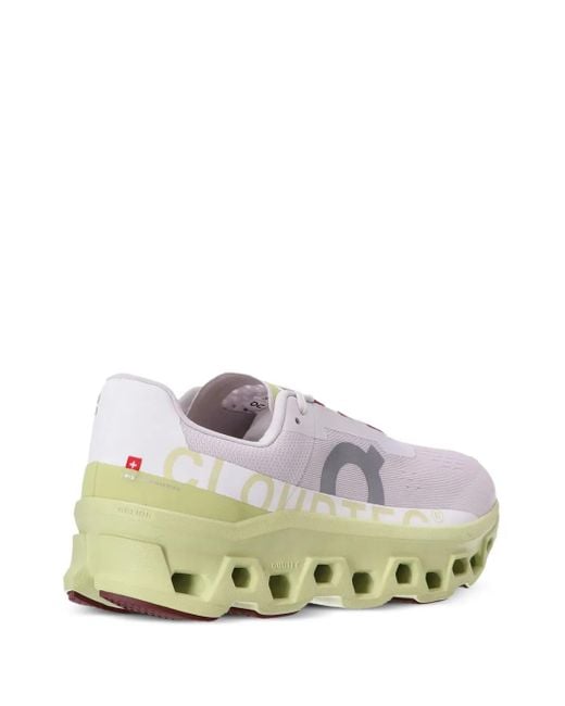 On Shoes White Cloudmster Sneakers for men