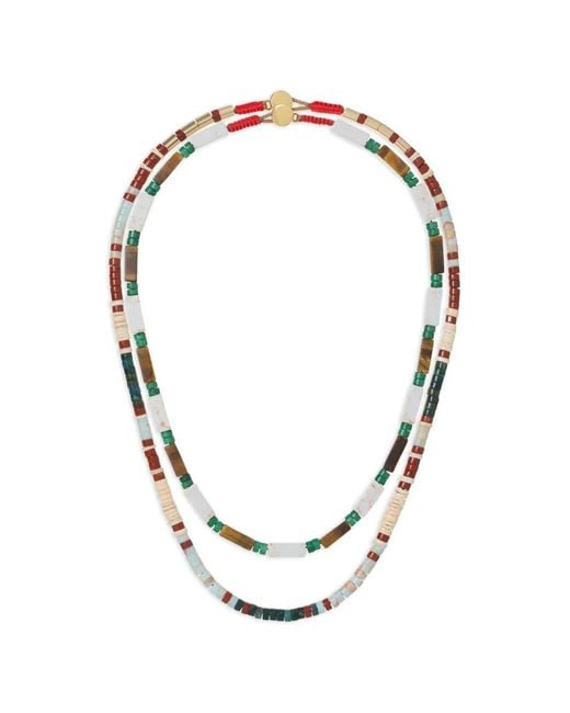 Roxanne Assoulin Metallic The Dunes Beaded Necklace