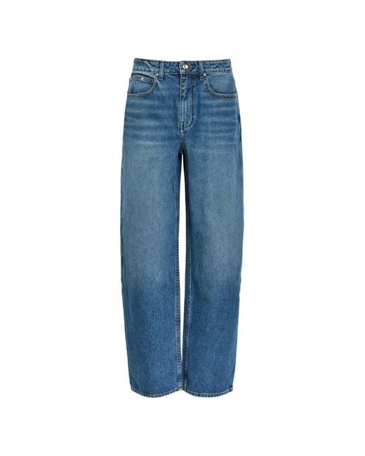 OSSOU Blue Wide-Leg Jeans