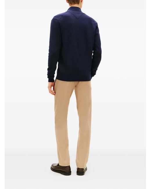 Tommy Hilfiger Blue Zip Cardigan for men