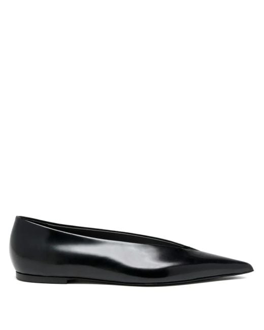 Proenza Schouler Slash Ballet Flats Black