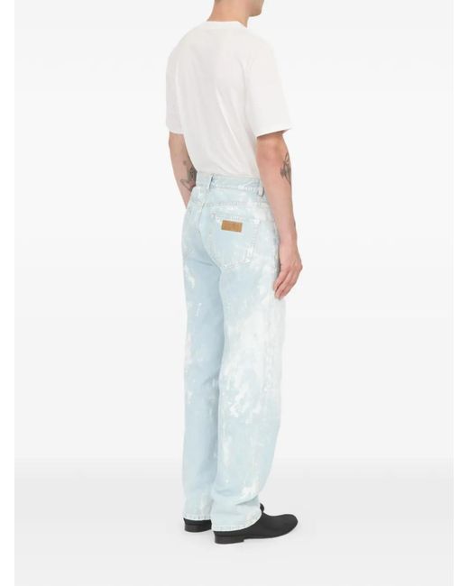 MM6 by Maison Margiela Blue Belt-Loops Jeans for men