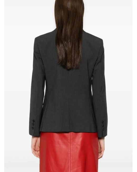 Theory Black Single-Breasted Blazer