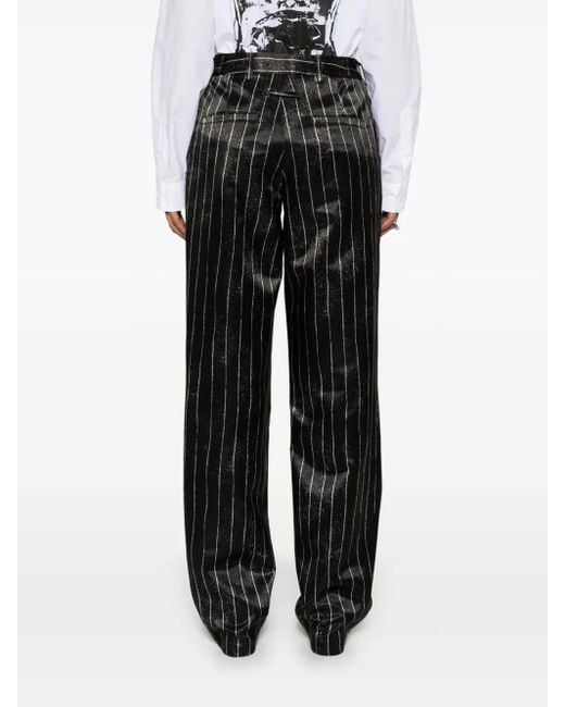 Pantaloni A Righe di Jean Paul Gaultier in Gray
