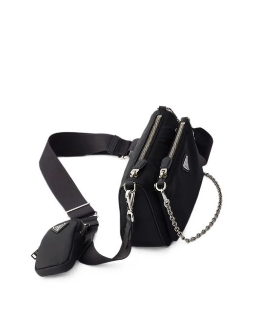 Borsa A Spalla Mini di Prada in Black