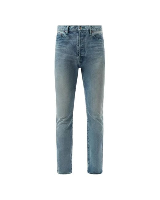 Doublet Blue Care Straight-Leg Jeans for men