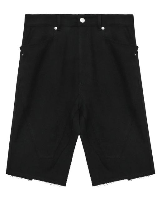 Rick Owens カットオフエッジ スカート Black