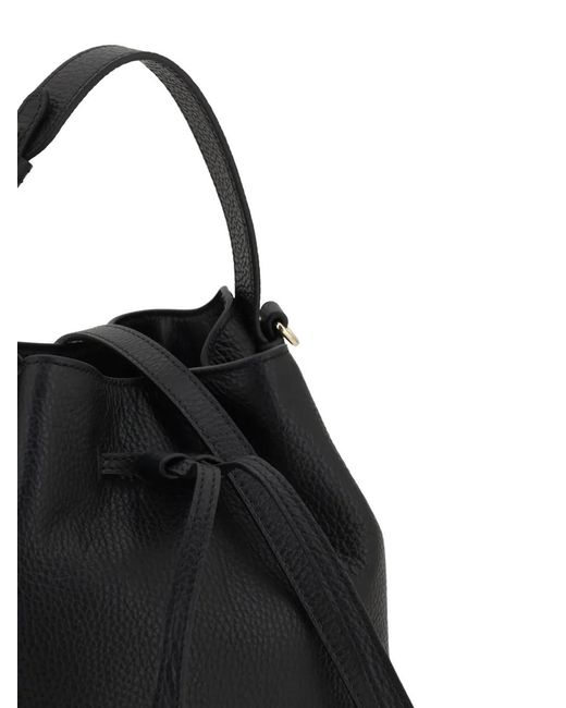 Coccinelle Black Malory Tote Bag