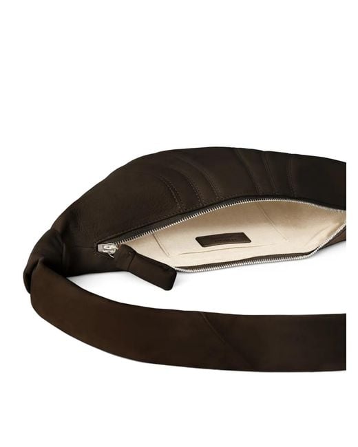 Lemaire Black Small Croissant Bag