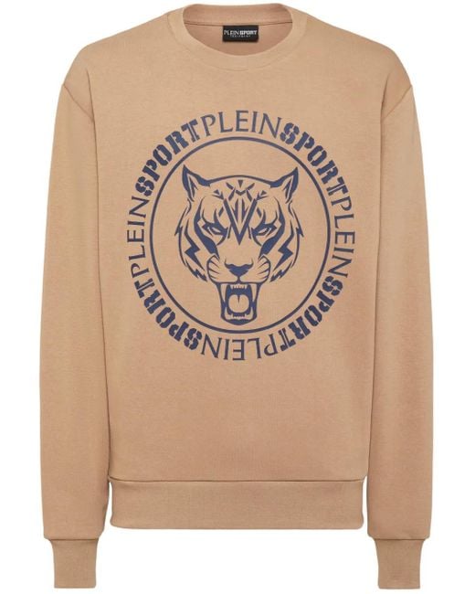 メンズ Philipp Plein タイガー スウェットシャツ Brown