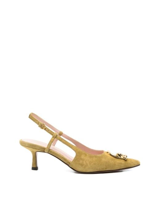 Coccinelle Metallic Buckle Pointed-Toe Pumps