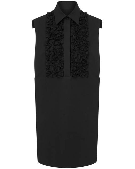 Moschino Black Open-Back Mini Dress