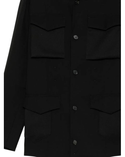 Setchu Black Origami Jacket for men
