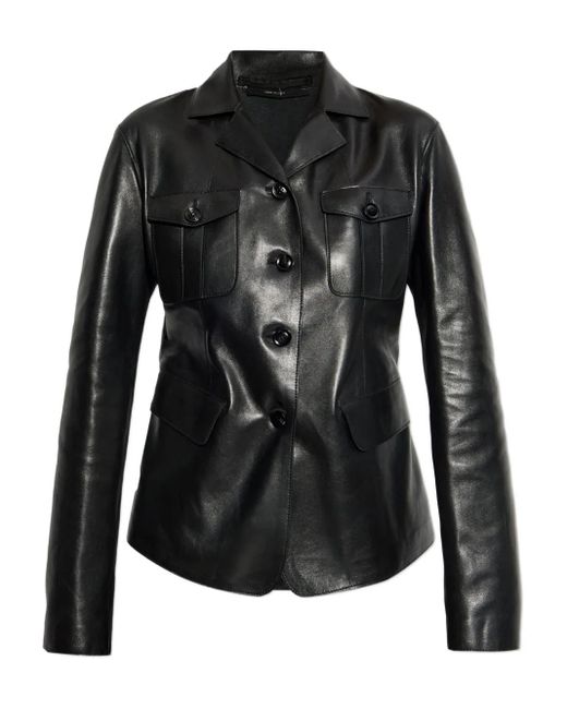 Tom Ford Black Leather Jacket