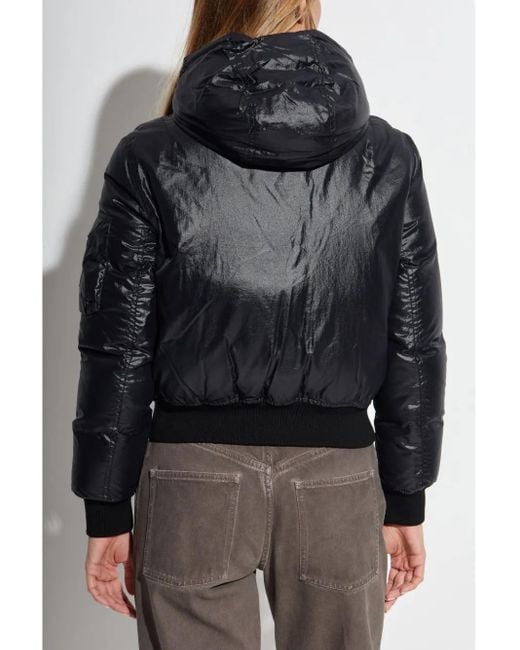 Burberry Black Gesteppte Daunenjacke