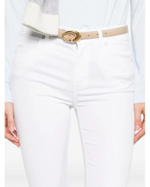 Marc O' Polo White Five-Pocket Trousers