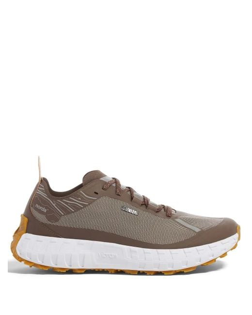 Zegna Brown X Norda Sneakers for men