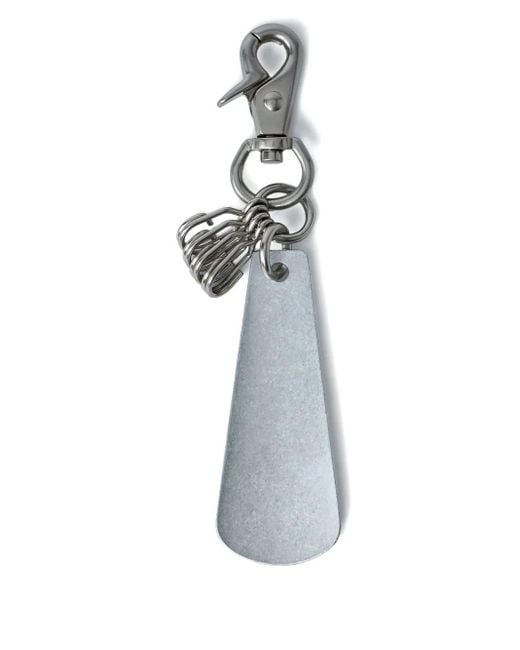 Our Legacy Logo Shoehorn Keyring in White for Men | Lyst