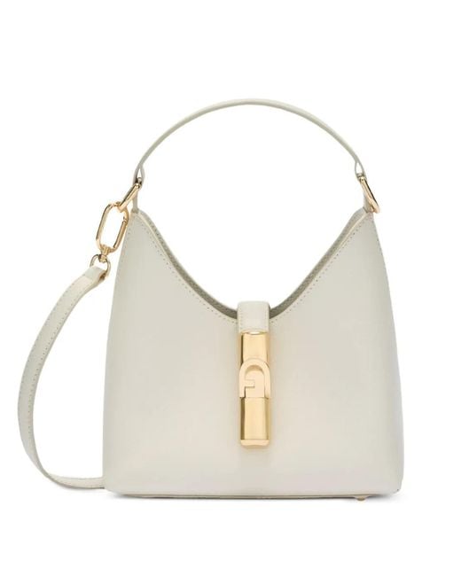 Furla White Mini Iride Mini Bag